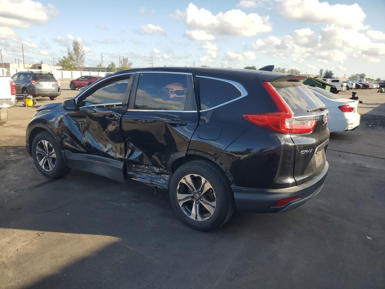 2019 Honda CR-V VIN 2HKRW5H35KH411837 Copart auction photo, all over damage thumbnail 2