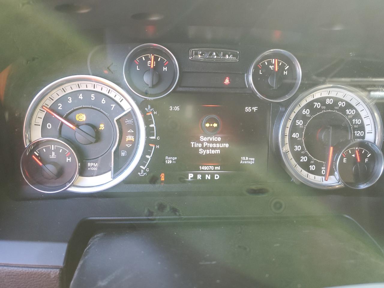 2016 RAM 1500 VIN 1C6RR7NT0GS299018 Copart auction photo, rear end / front end damage thumbnail 9