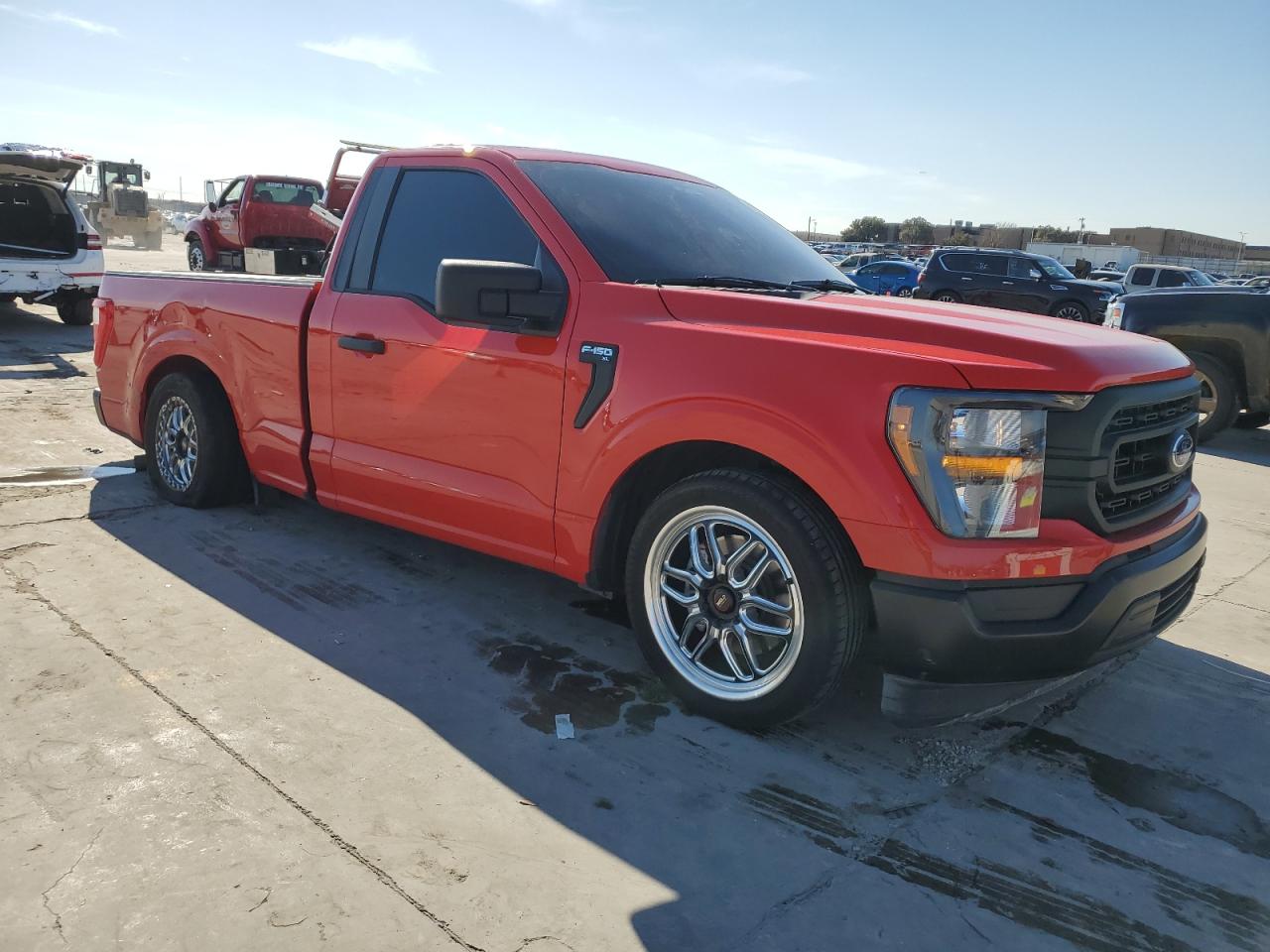 2023 Ford F-150 VIN 1FTMF1C59PKE73620 Copart auction photo, rear end / undercarriage damage thumbnail 4