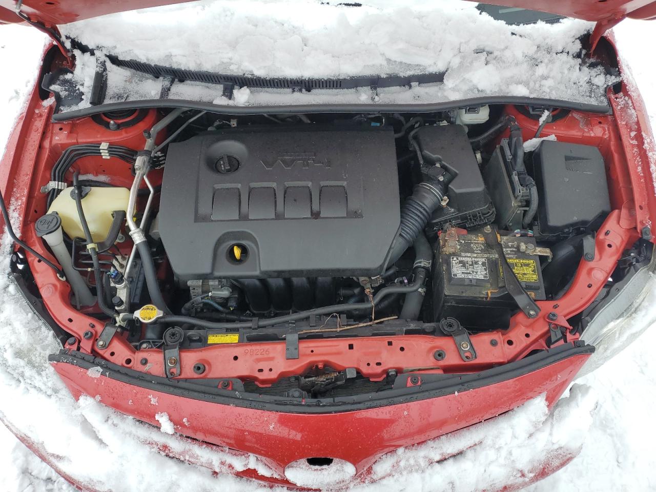 2012 Toyota Corolla VIN 2T1BU4EE2CC857682 Copart auction photo, all over damage thumbnail 13