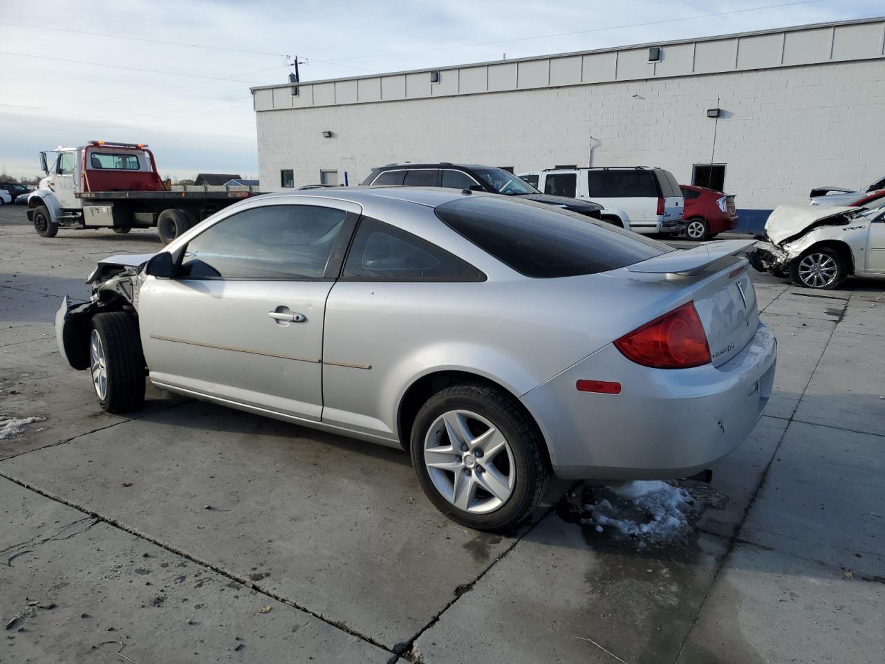 2008 Pontiac G5 VIN 1G2AL18F087118969 Copart auction photo, front end / side damage thumbnail 2
