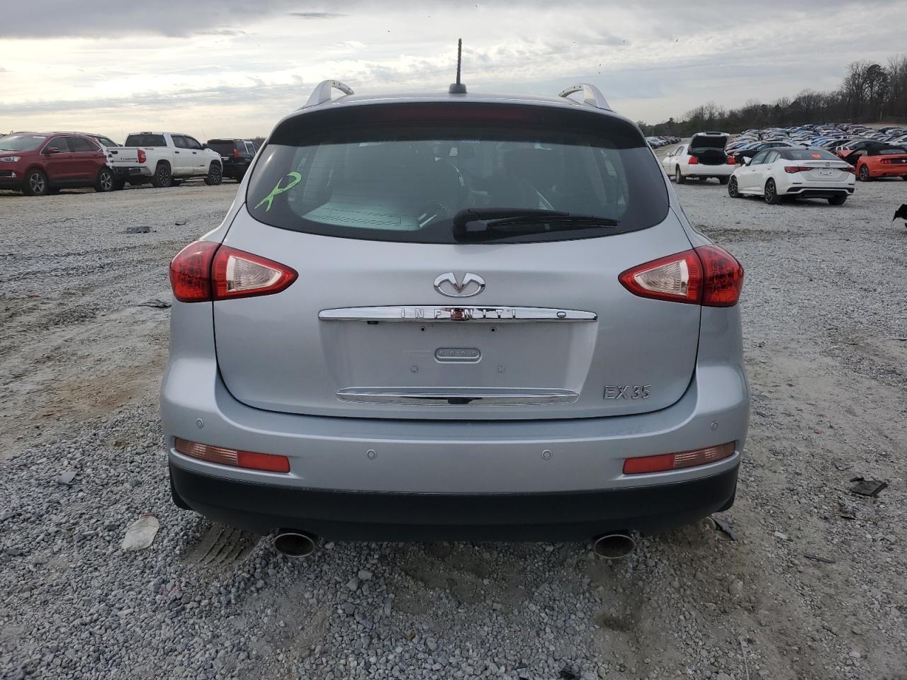 2008 Infiniti EX VIN JNKAJ09E38M305771 Copart auction photo, front end / minor dent/scratches damage thumbnail 6
