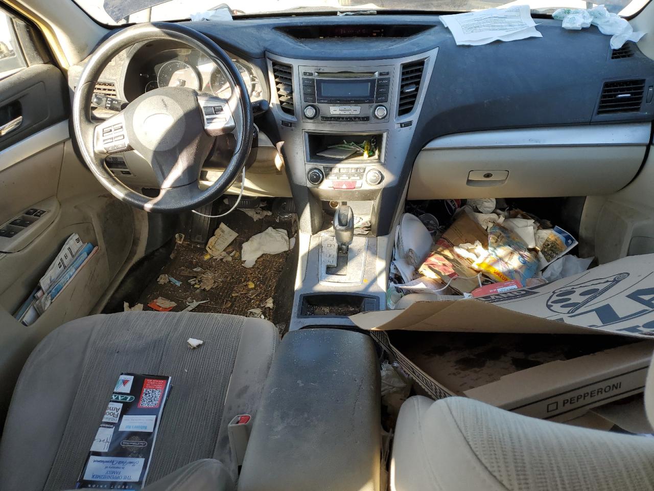 2013 Subaru Outback VIN 4S4BRBAC5D3217398 Copart auction photo, side / undercarriage damage thumbnail 8