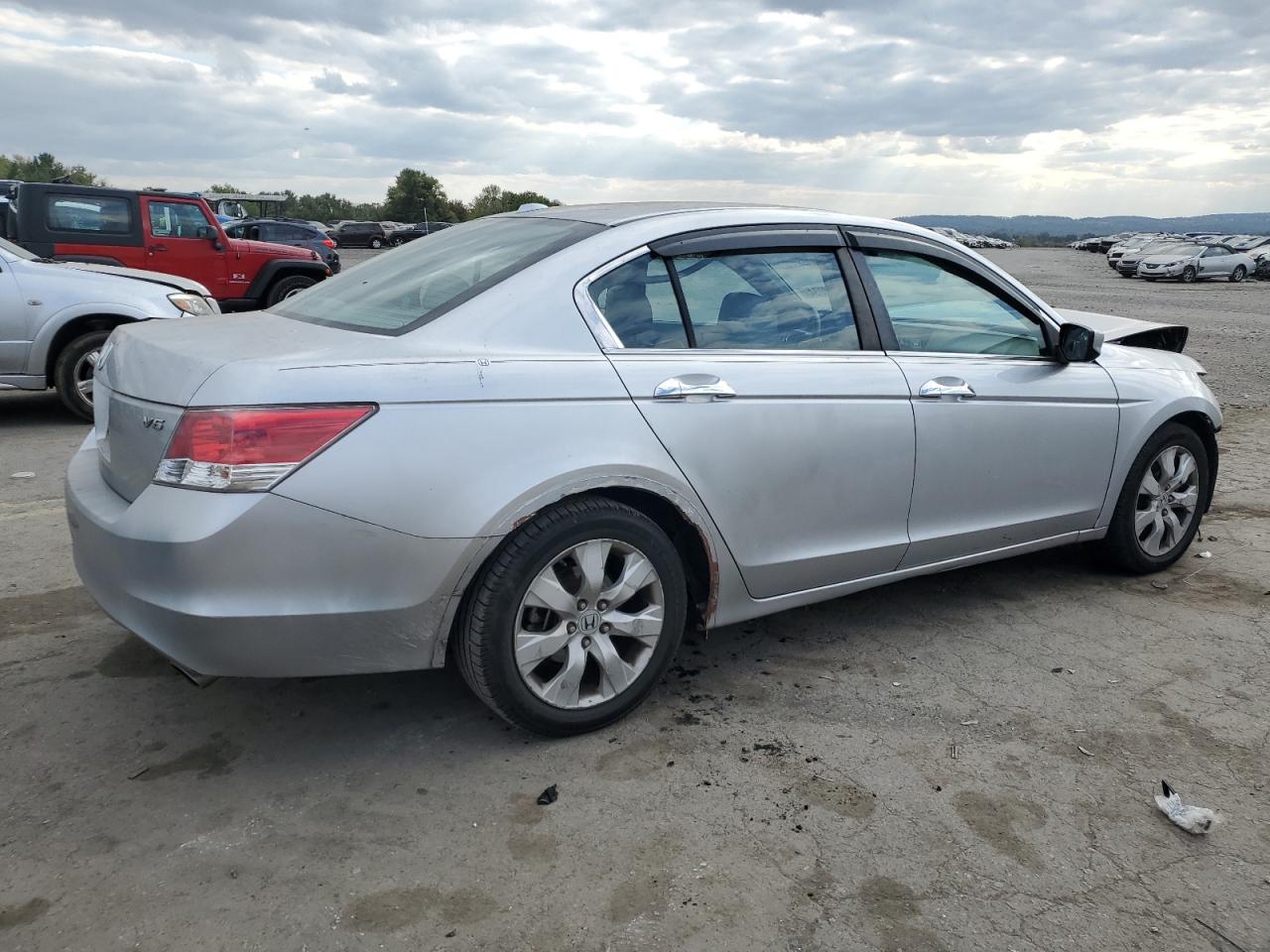 2008 Honda Accord VIN 1HGCP36818A059136 Copart auction photo, front end / rear end damage thumbnail 3