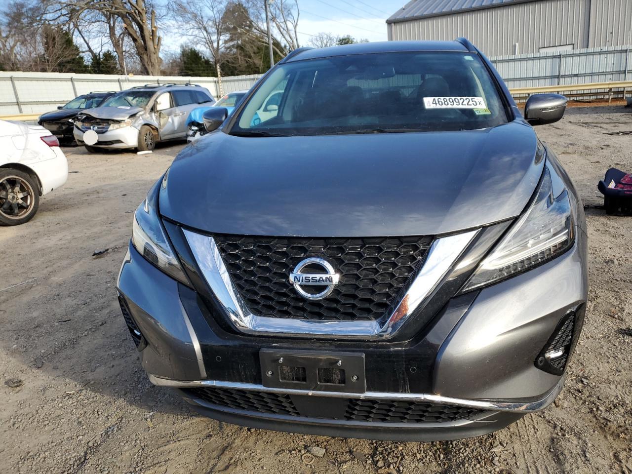 2021 Nissan Murano VIN 5N1AZ2BS9MC126121 Copart auction photo, side damage thumbnail 5
