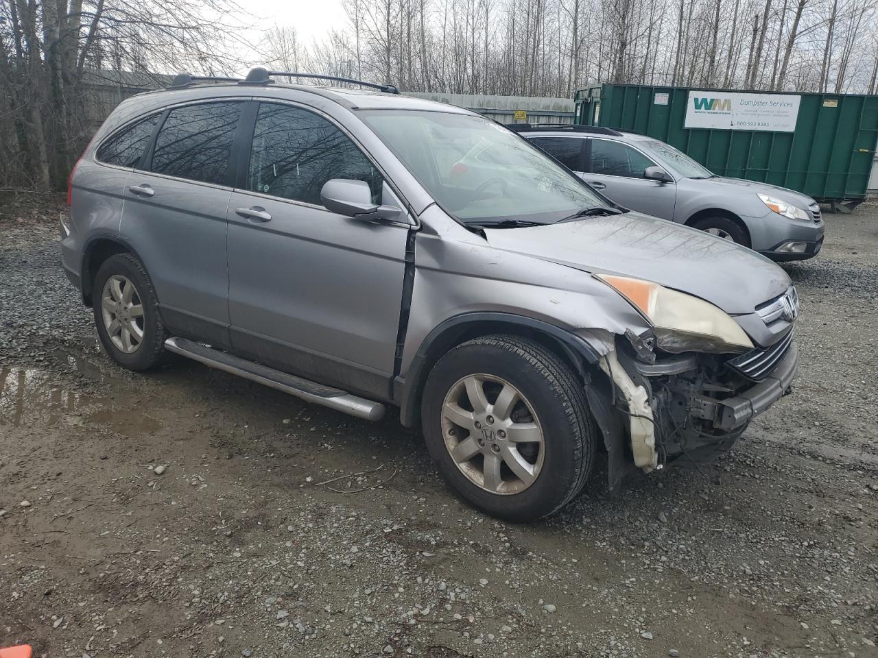 2008 Honda CR-V VIN JHLRE48768C044695 Copart auction photo, front end / side damage thumbnail 4