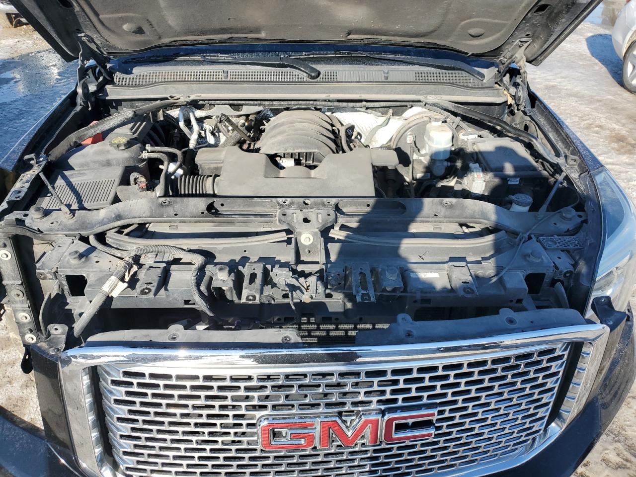 2015 GMC Yukon VIN 1GKS2HKC2FR178476 Copart auction photo, front end / side damage thumbnail 12