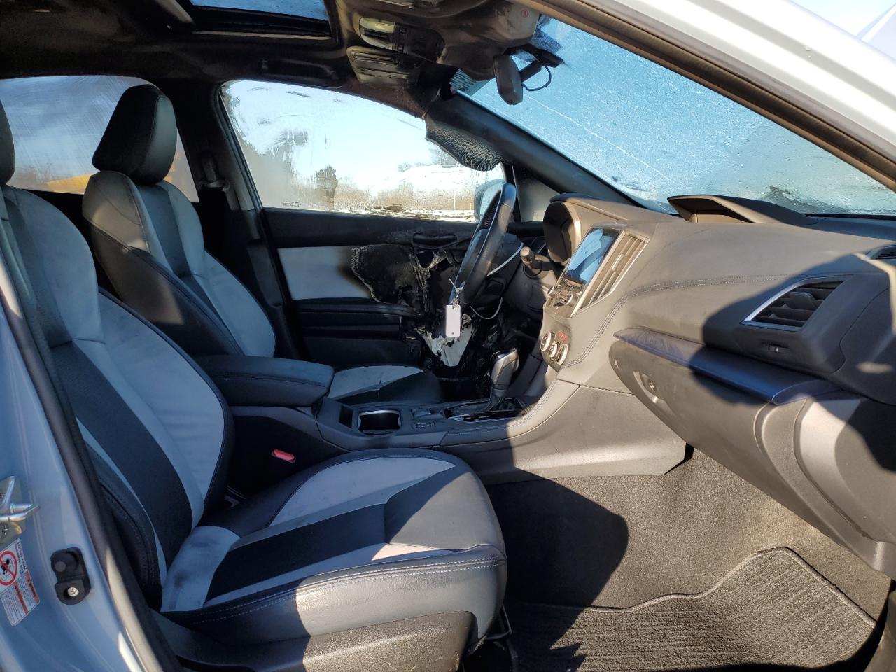 2019 Subaru XV VIN JF2GTDNC5KH391930 Copart auction photo, burn - interior damage thumbnail 7