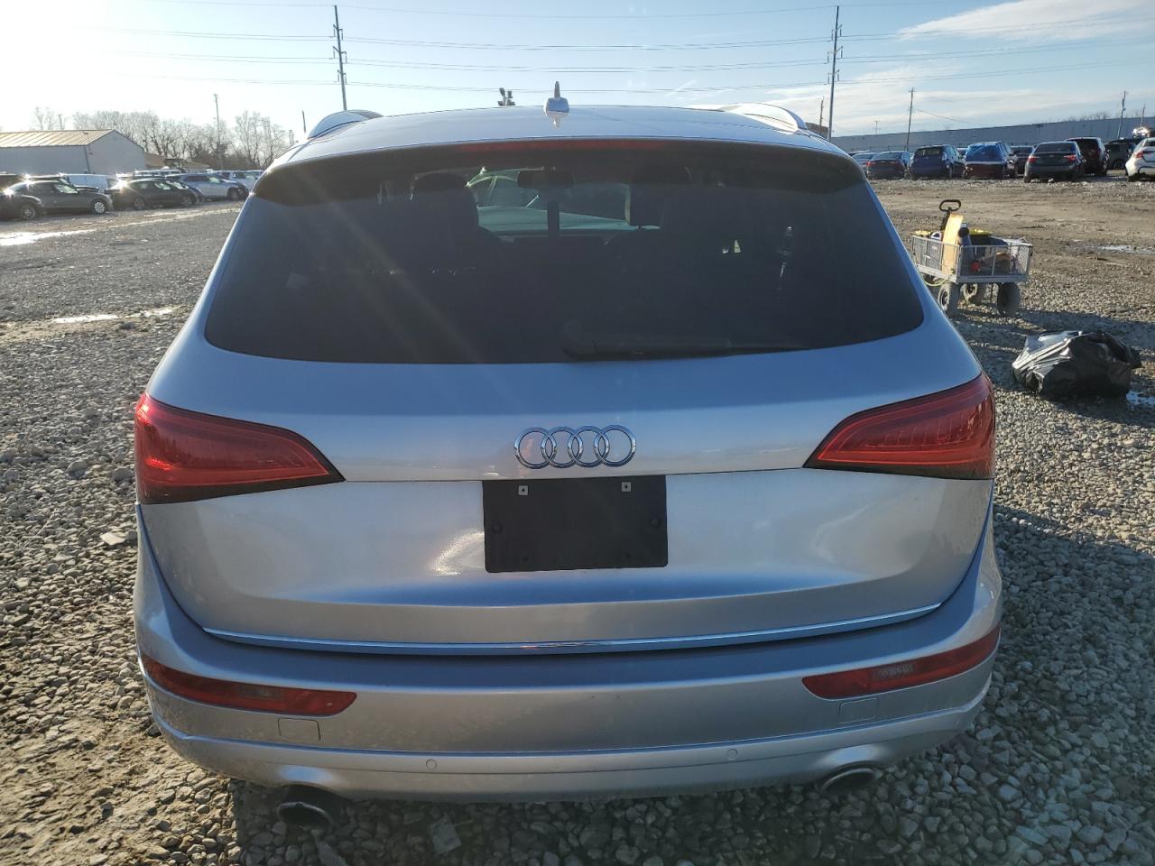 2015 Audi Q5 VIN WA1WGAFP8FA008277 Copart auction photo, front end damage thumbnail 6