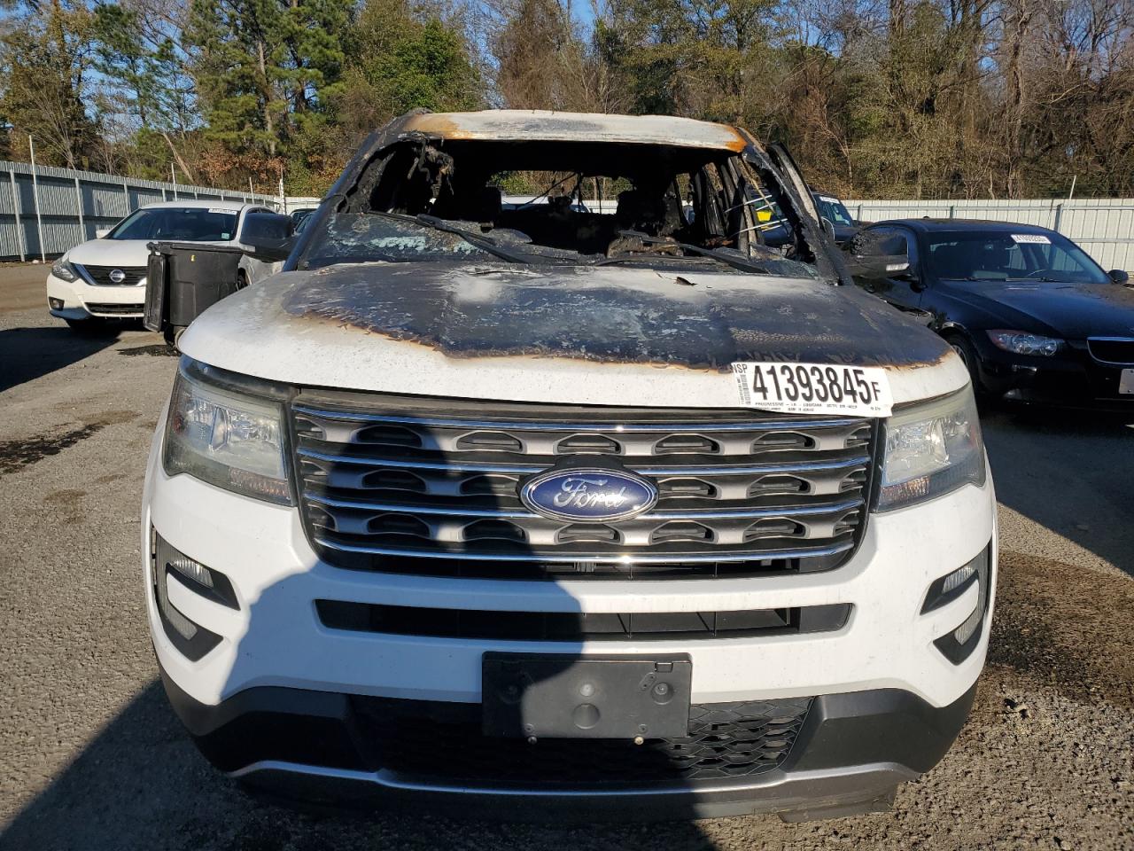 2017 Ford Explorer VIN 1FM5K7D81HGB37715 Copart auction photo, burn damage thumbnail 5