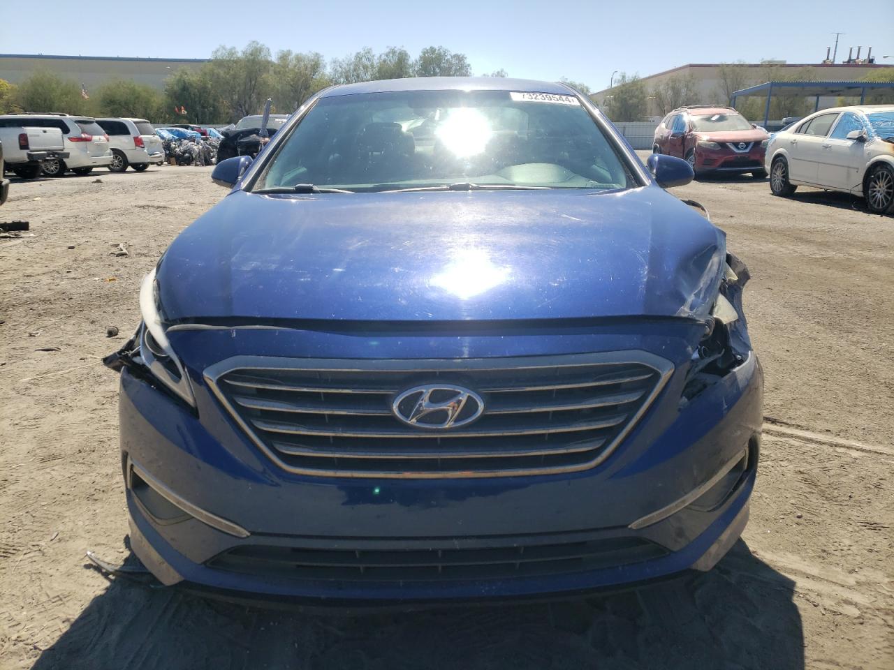 2015 Hyundai Sonata VIN 5NPE24AFXFH220199 Copart auction photo, front end damage thumbnail 5