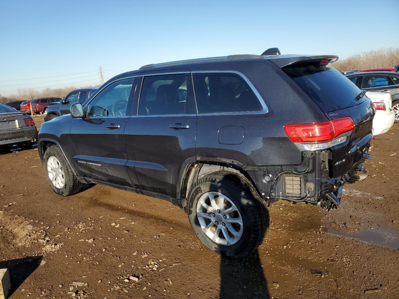 2015 Jeep Grand Cherokee VIN 1C4RJFAG9FC207979 Copart auction photo, rear end damage thumbnail 2