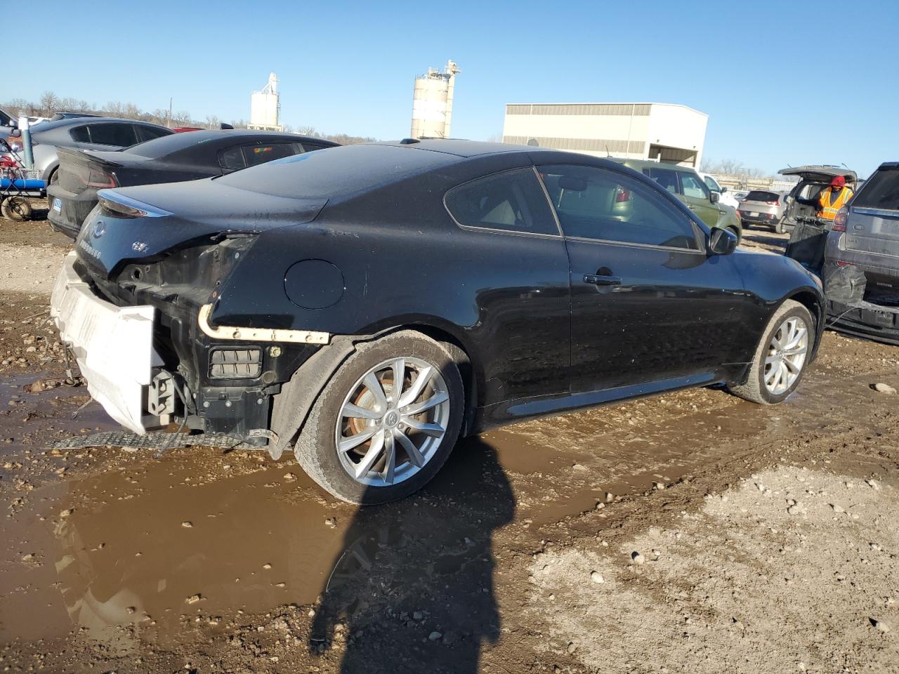 2011 Infiniti G VIN JN1CV6EL1BM262600 Copart auction photo, rear end damage thumbnail 3