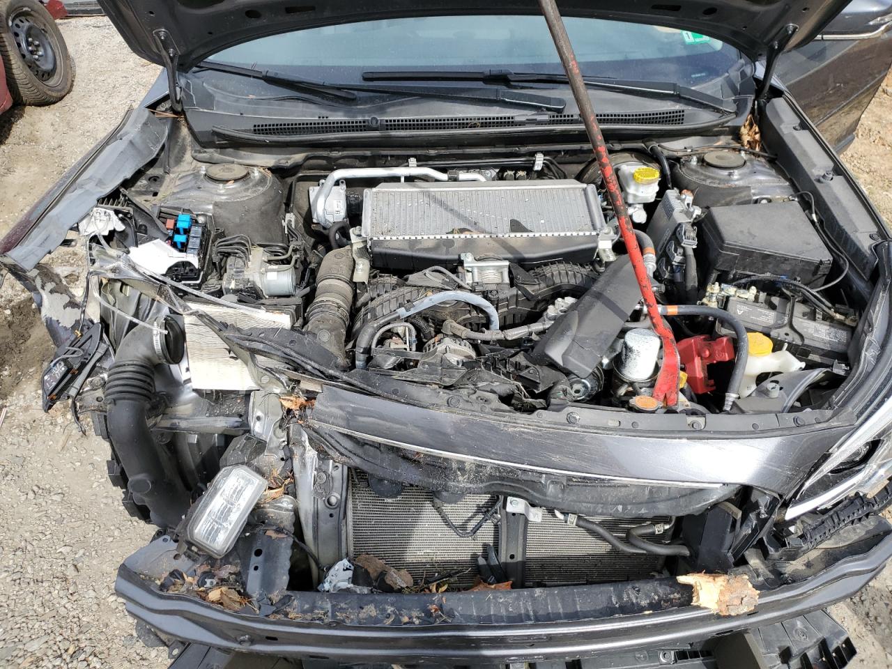 2021 Subaru Outback VIN 4S4BTGND6M3110524 Copart auction photo, front end / undercarriage damage thumbnail 12