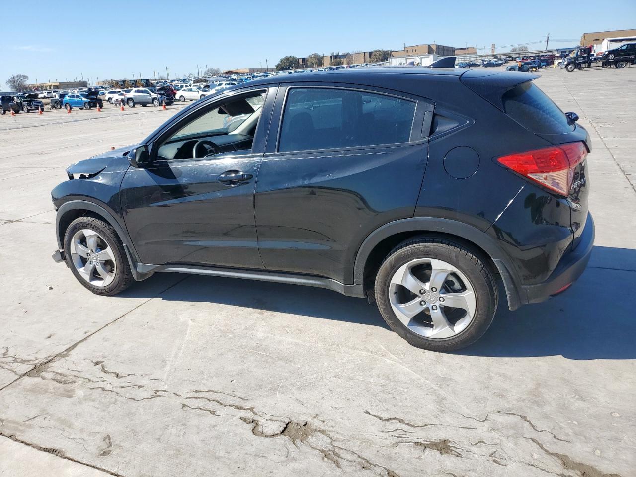2018 Honda HR-V VIN 3CZRU5H37JM717897 Copart auction photo, front end damage thumbnail 2