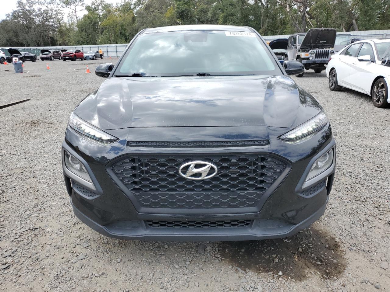 2020 Hyundai Kona VIN KM8K12AA7LU522738 Copart auction photo, rear end damage thumbnail 5
