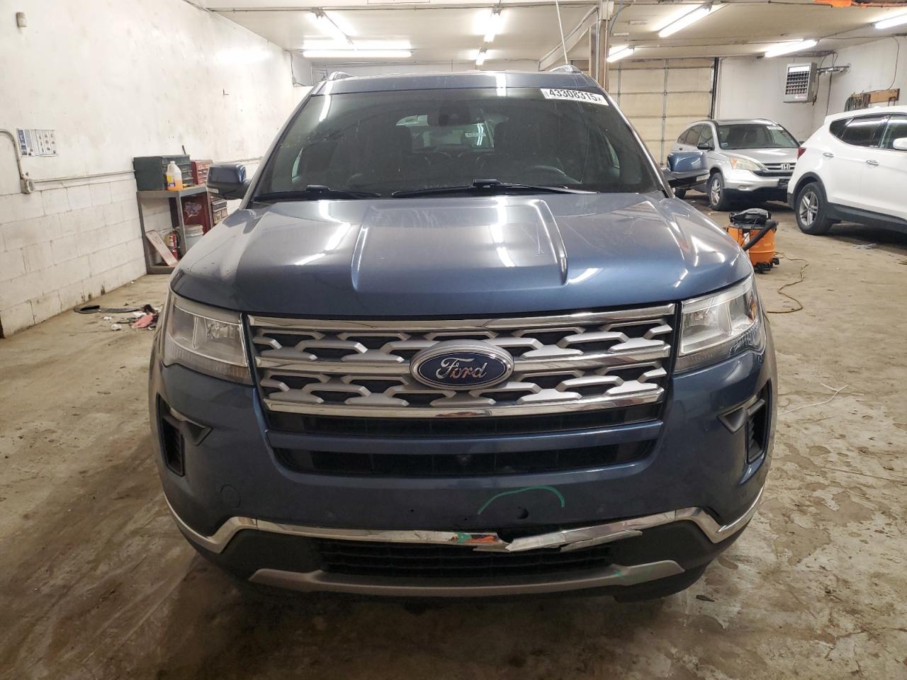 2018 Ford Explorer VIN 1FM5K8F88JGB89559 Copart auction photo, rear end / front end damage thumbnail 5