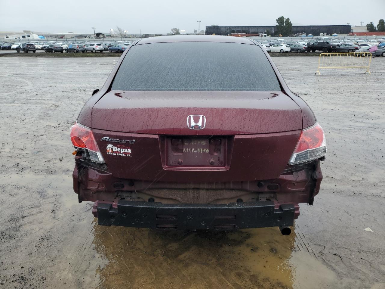 2009 Honda Accord VIN 1HGCP26429A139442 Copart auction photo, rear end / front end damage thumbnail 6