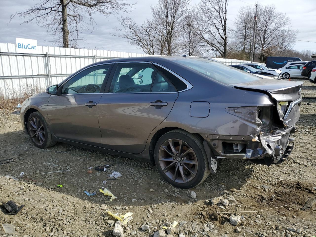 2017 Toyota Camry VIN 4T1BF1FK0HU294621 Copart auction photo, rear end / side damage thumbnail 2