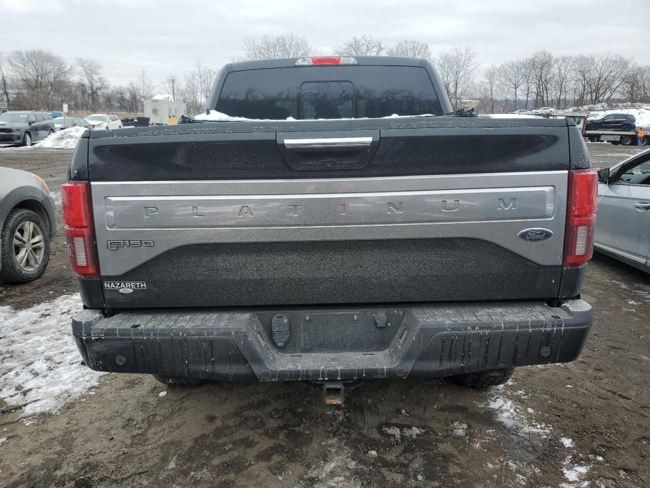 2017 Ford F-150 VIN 1FTEW1EGXHFB60296 Copart auction photo, frame damage / side damage thumbnail 6