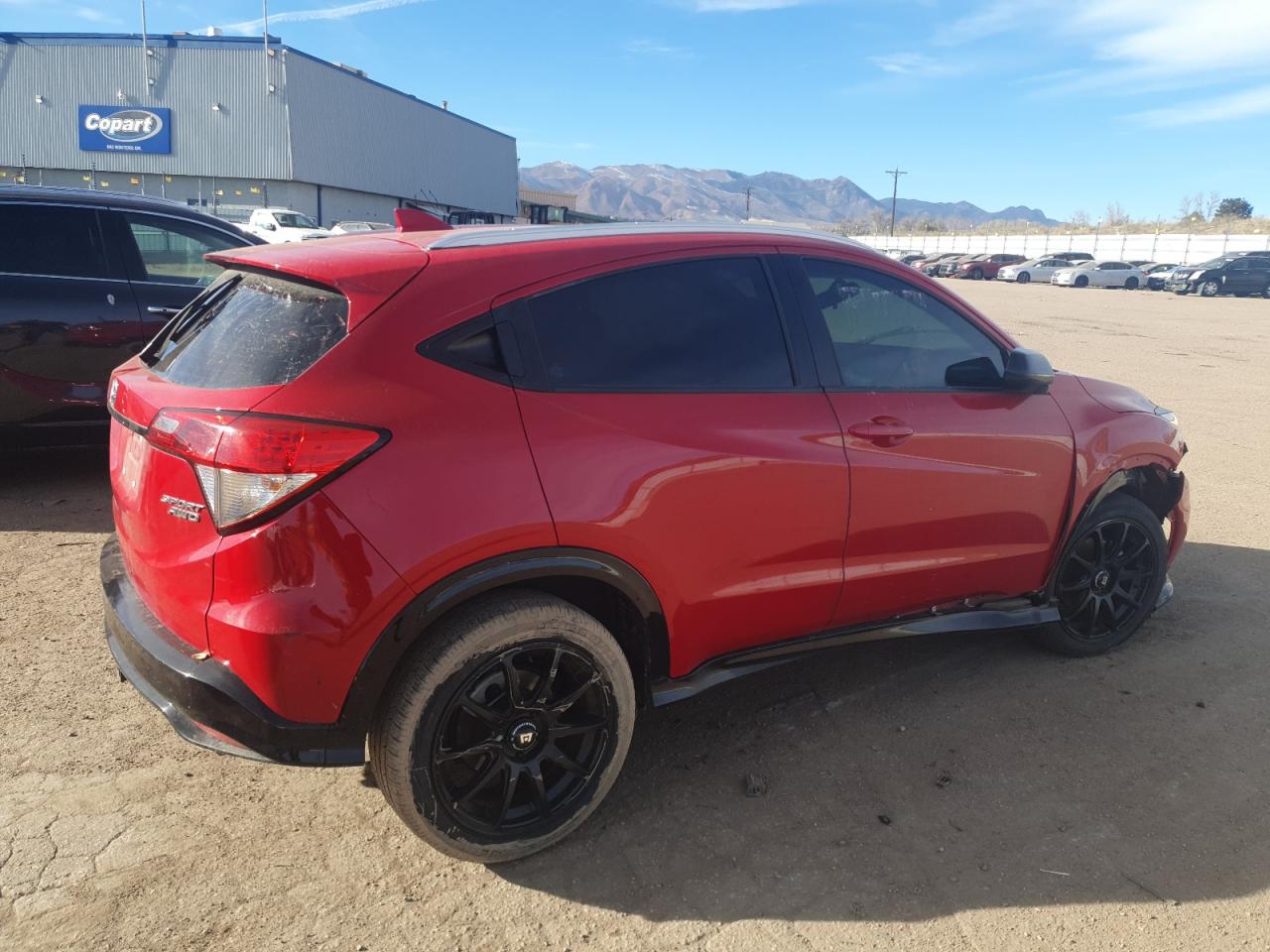 2020 Honda HR-V VIN 3CZRU6H16LM700614 Copart auction photo, front end damage thumbnail 3