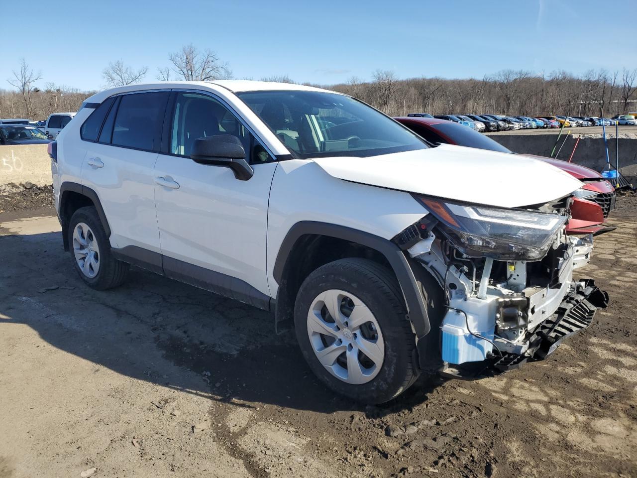2023 Toyota RAV 4 VIN 2T3F1RFV3PC391439 Copart auction photo, front end / minor dent/scratches damage thumbnail 4