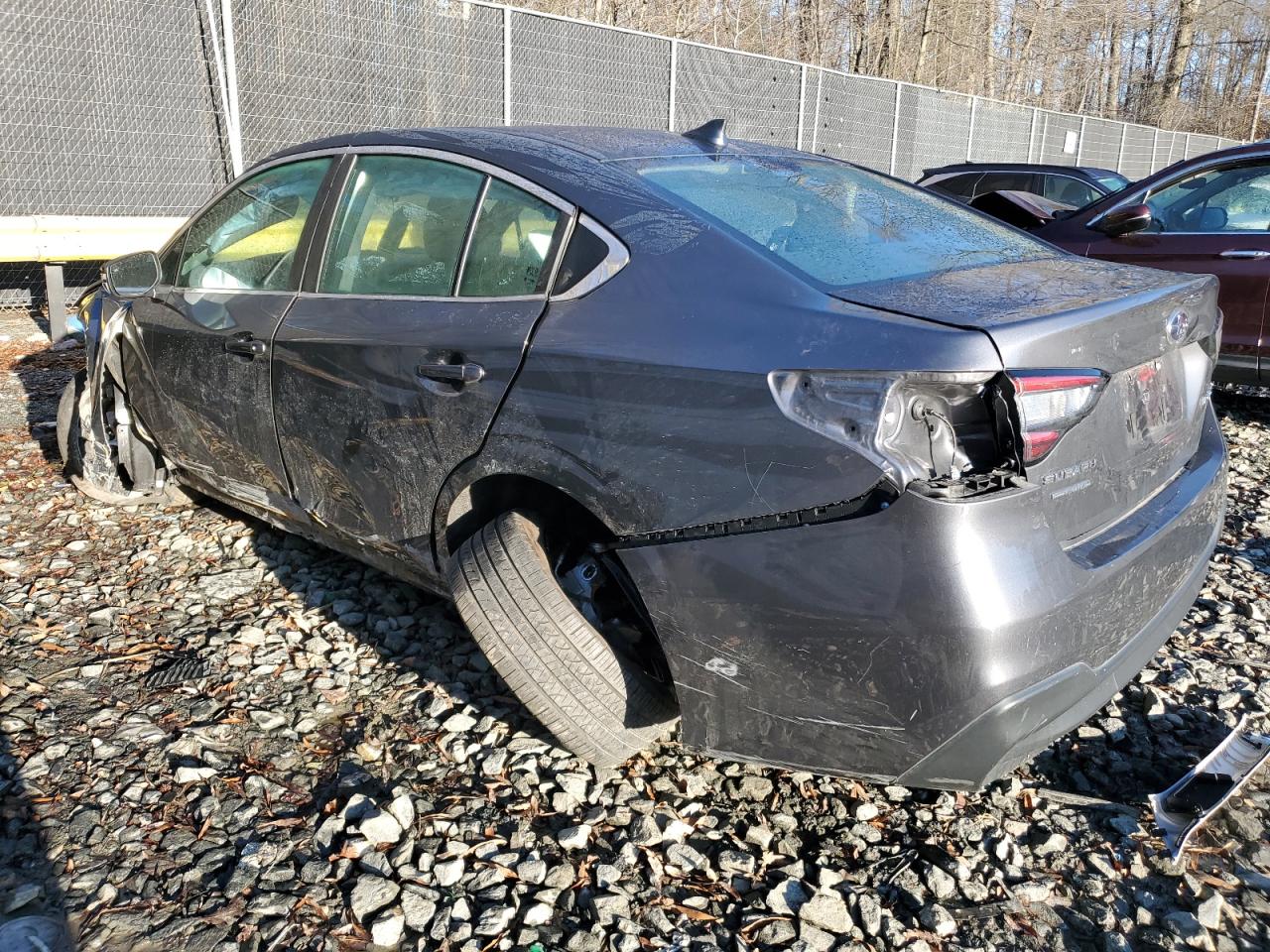 2022 Subaru Legacy VIN 4S3BWAD62N3014905 Copart auction photo, all over / undercarriage damage thumbnail 2