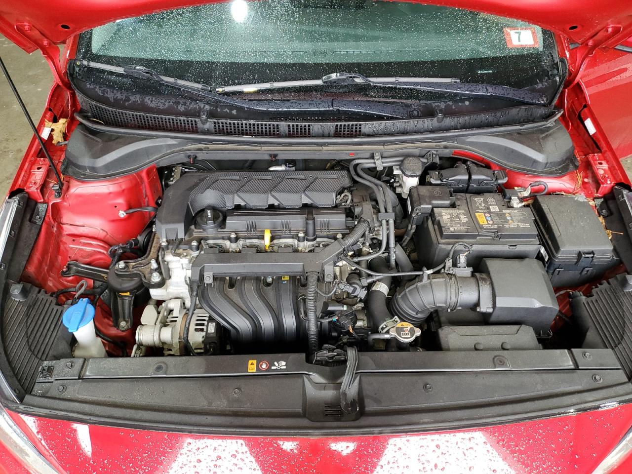 2022 Hyundai Accent VIN 3KPC24A66NE160898 Copart auction photo, rear end / minor dent/scratches damage thumbnail 11