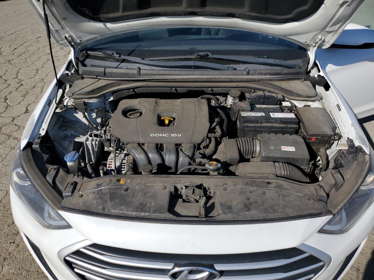 2017 Hyundai Elantra VIN 5NPD84LF8HH205209 Copart auction photo, mechanical damage thumbnail 11