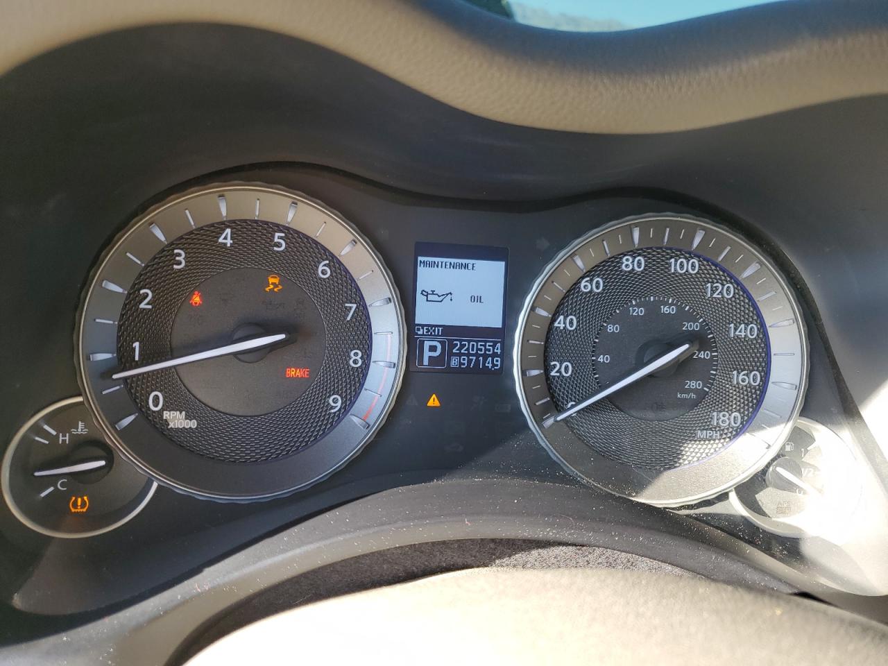 2013 Infiniti M VIN JN1BY1AP9DM511467 Copart auction photo, side damage thumbnail 9