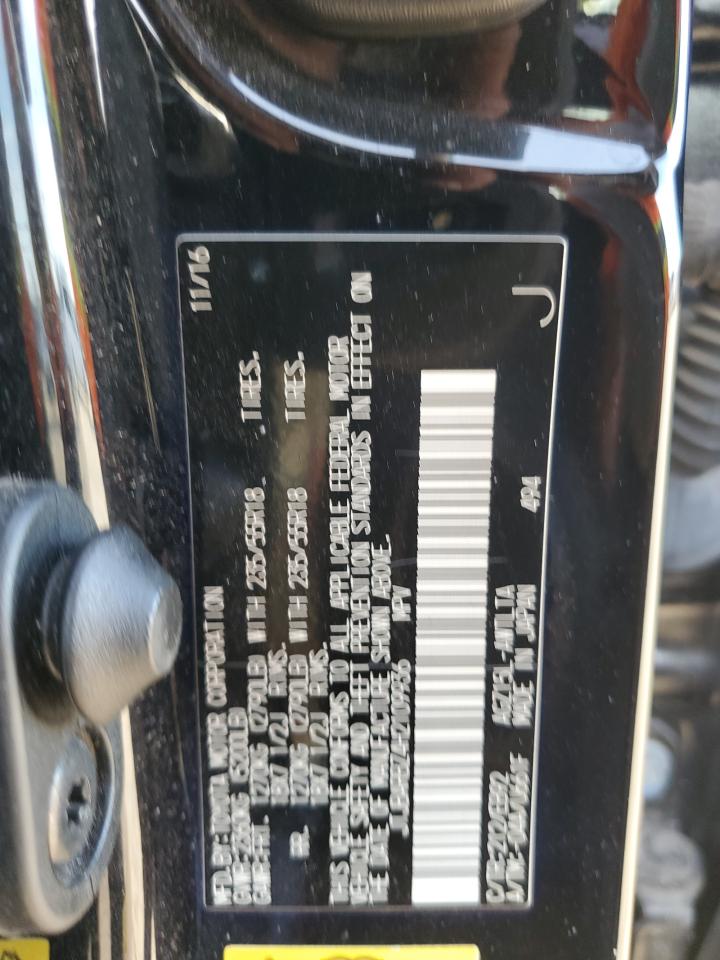 2017 Lexus NX VIN JTJBARBZ4H2109936 Copart auction photo, front end damage thumbnail 16
