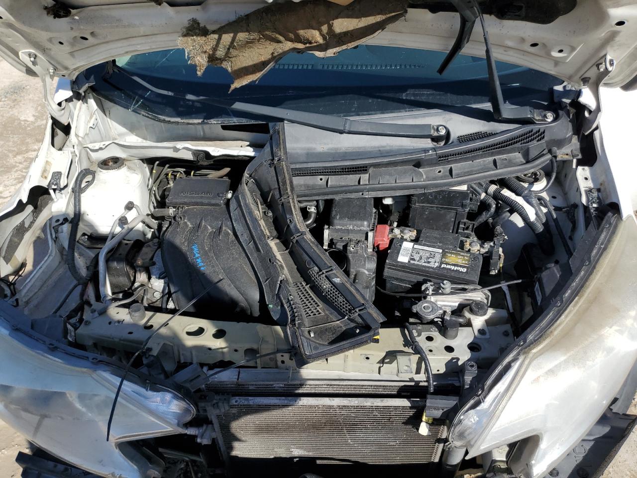 2015 Nissan Versa VIN 3N1CE2CP5FL377201 Copart auction photo, front end / undercarriage damage thumbnail 11
