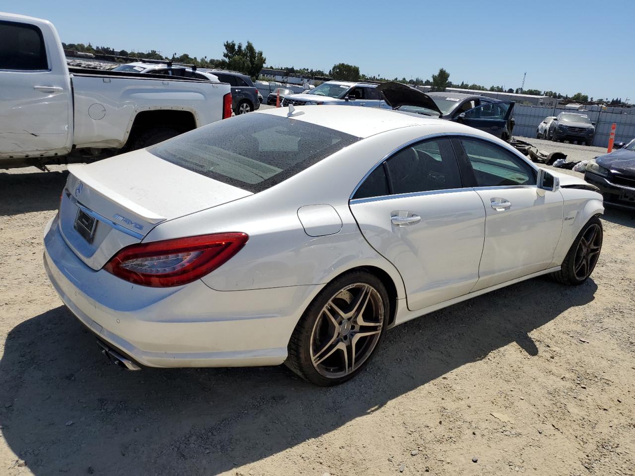 2012 Mercedes-Benz Cls-klasse VIN WDDLJ7EB5CA018818 Copart auction photo, front end damage thumbnail 3