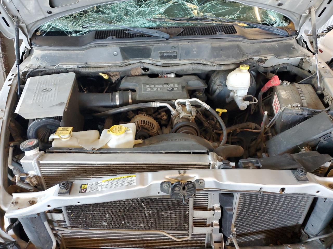 2007 Dodge RAM VIN 1D7HU18257S170376 Copart auction photo, all over / top/roof damage thumbnail 11