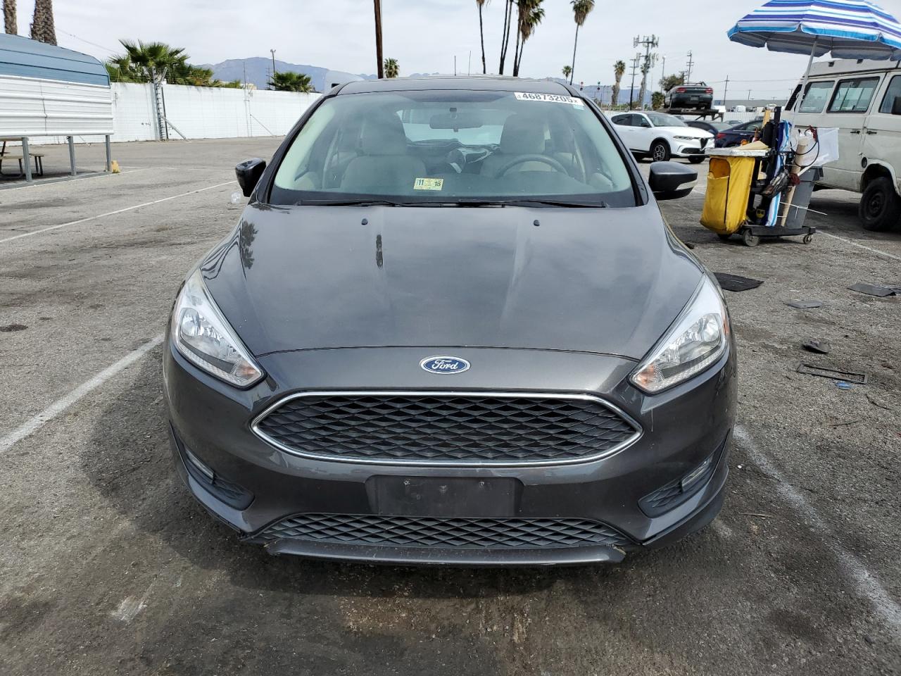 2015 Ford Focus VIN 1FADP3K20FL386705 Copart auction photo, rear end / minor dent/scratches damage thumbnail 5