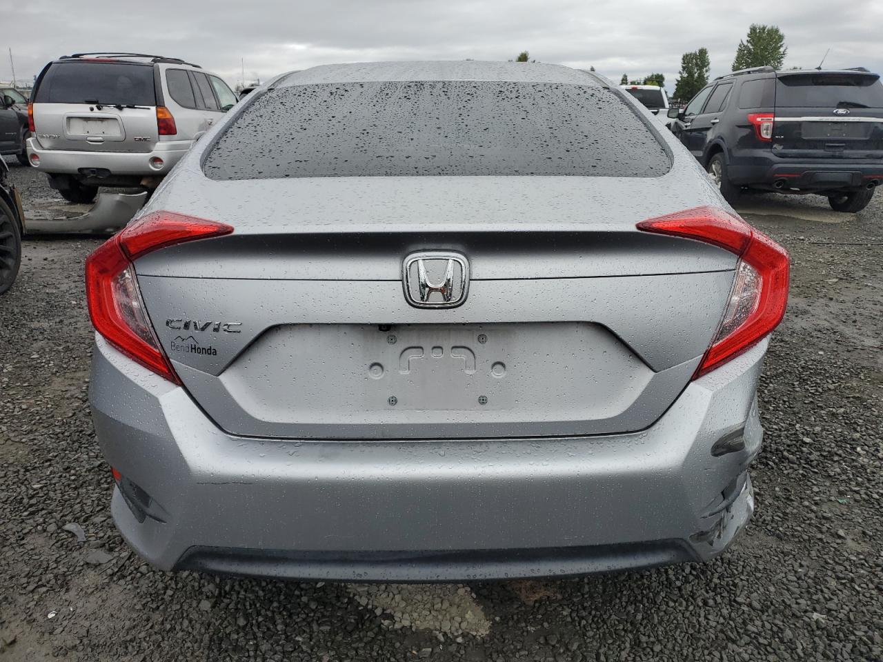 2016 Honda Civic VIN 2HGFC2F5XGH545999 Copart auction photo, all over damage thumbnail 6