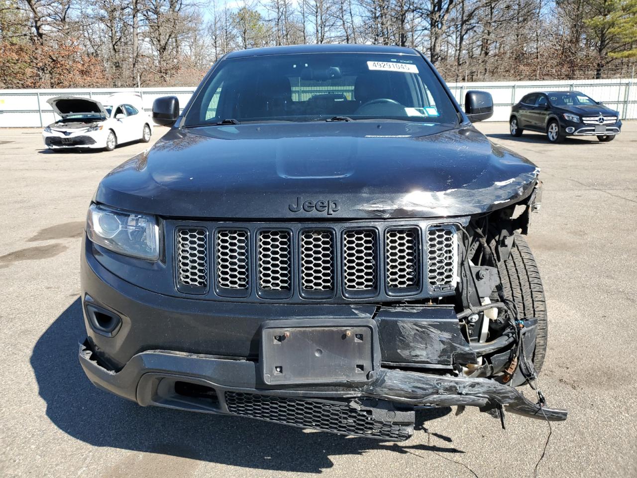 2015 Jeep Grand Cherokee VIN 1C4RJFAG7FC603246 Copart auction photo, front end / minor dent/scratches damage thumbnail 5