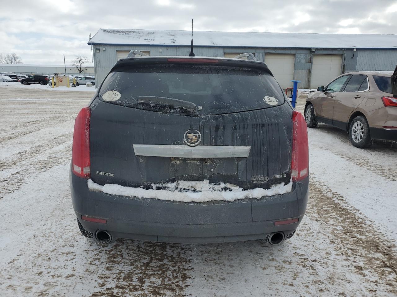 2012 Cadillac SRX VIN 3GYFNAE36CS500398 Copart auction photo, front end / side damage thumbnail 6