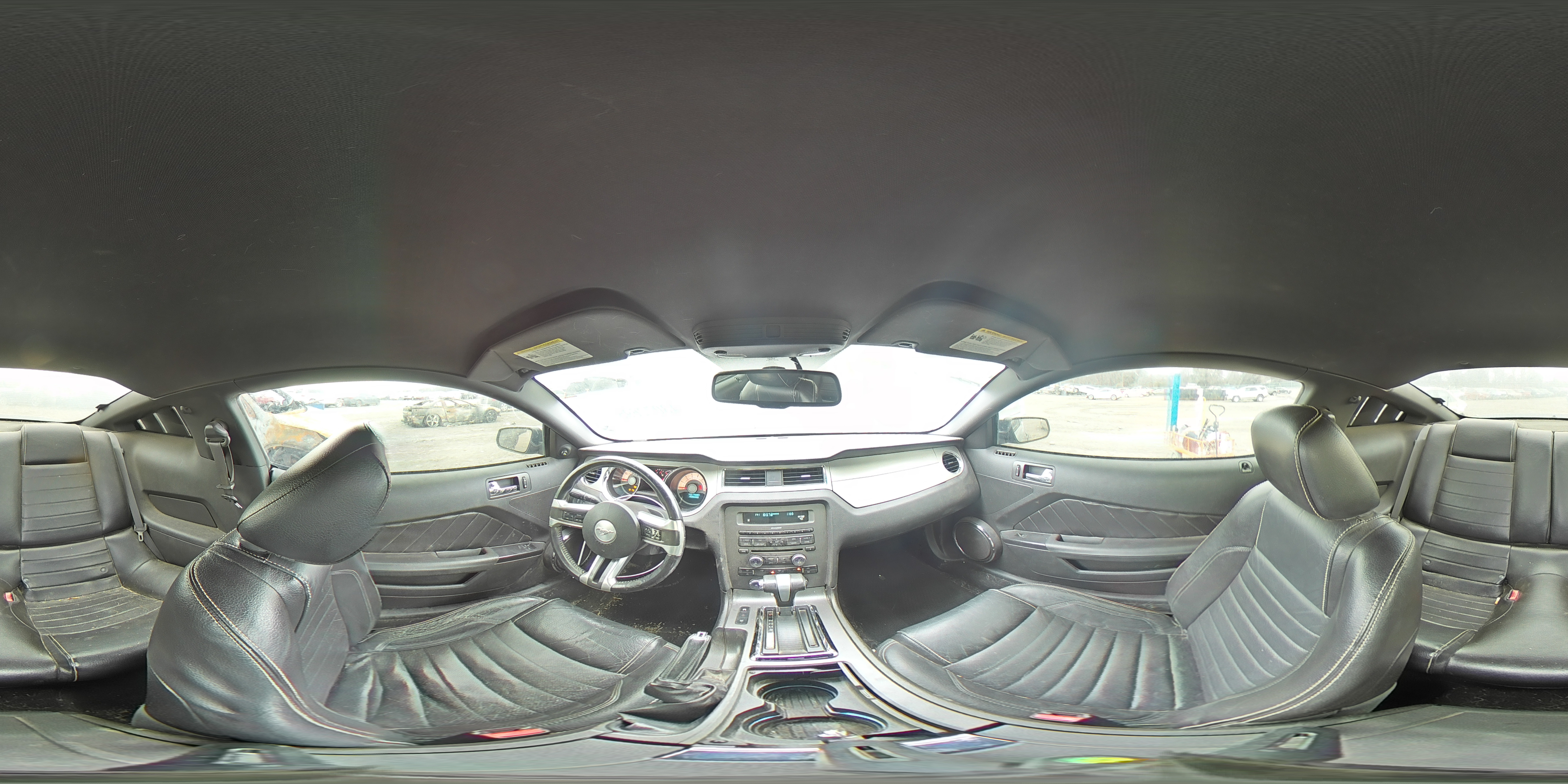 2010 Ford Mustang VIN 1ZVBP8AN1A5112823 Copart auction photo, front end damage thumbnail 13