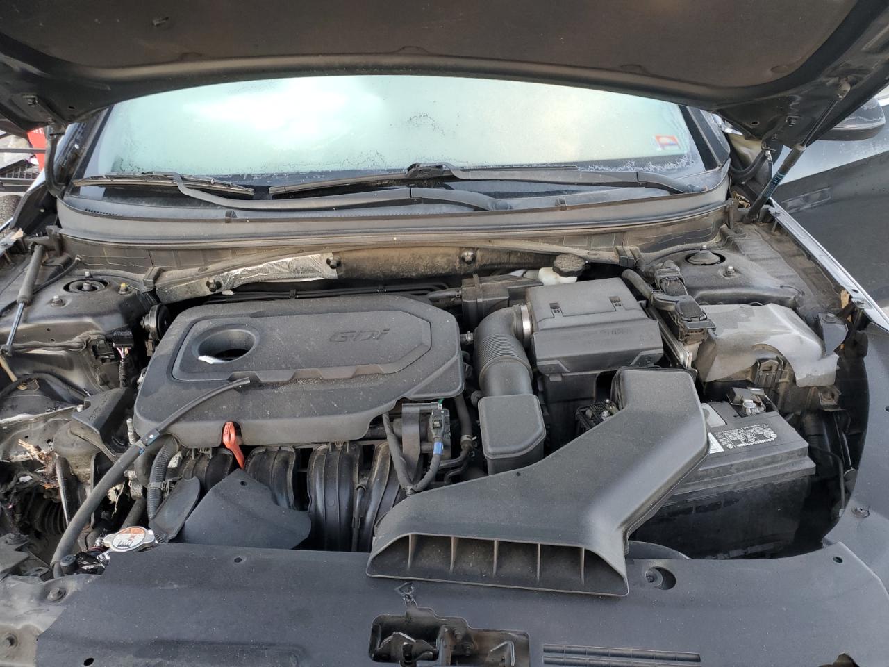 2018 Hyundai Sonata VIN 5NPE24AF8JH700783 Copart auction photo, front end damage thumbnail 11