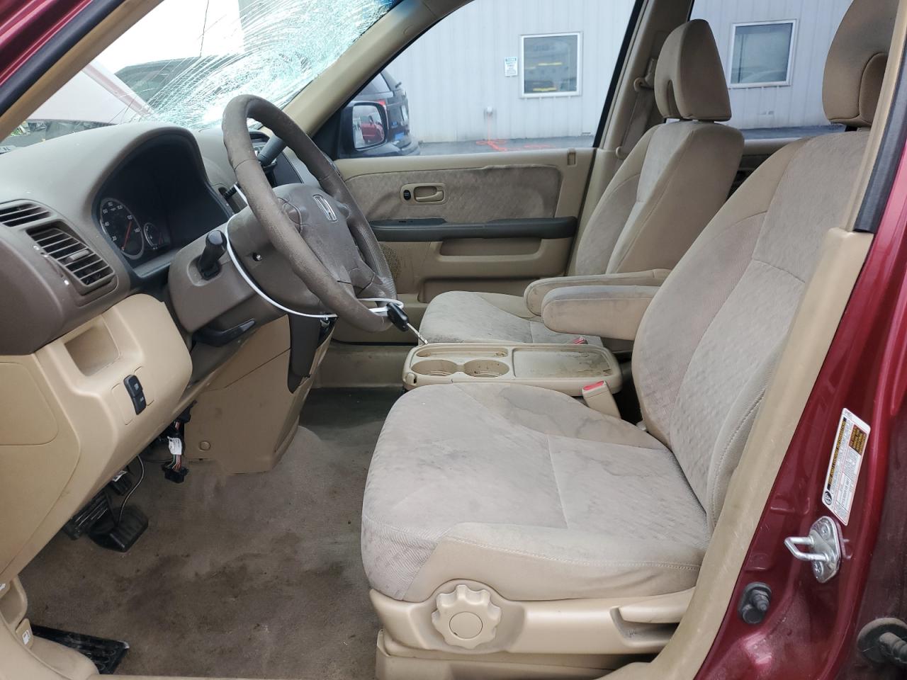 2006 Honda CR-V VIN SHSRD68506U403459 Copart auction photo, all over damage thumbnail 7