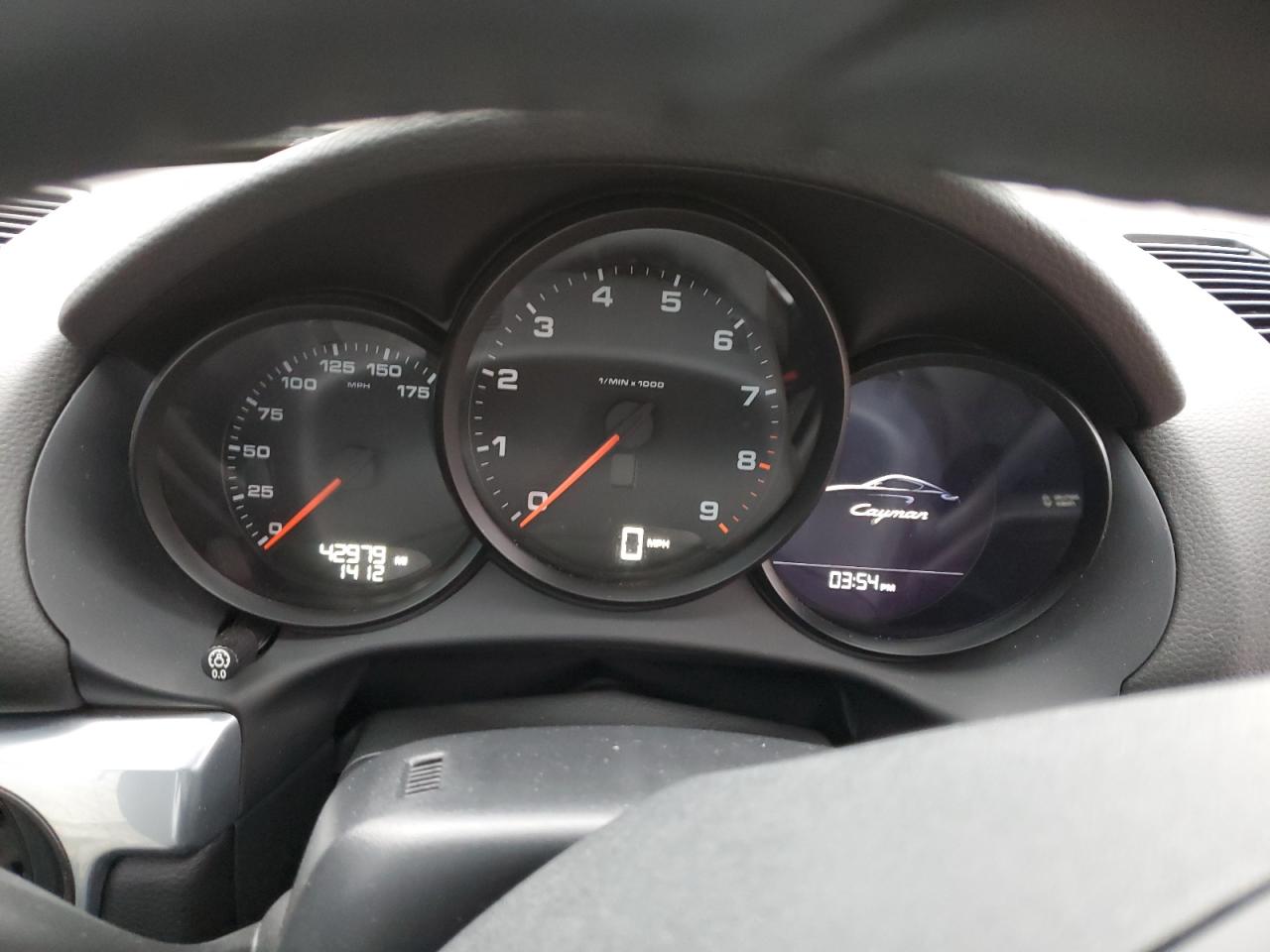2014 Porsche Cayman VIN WP0AA2A81EK170848 Copart auction photo, all over / undercarriage damage thumbnail 9