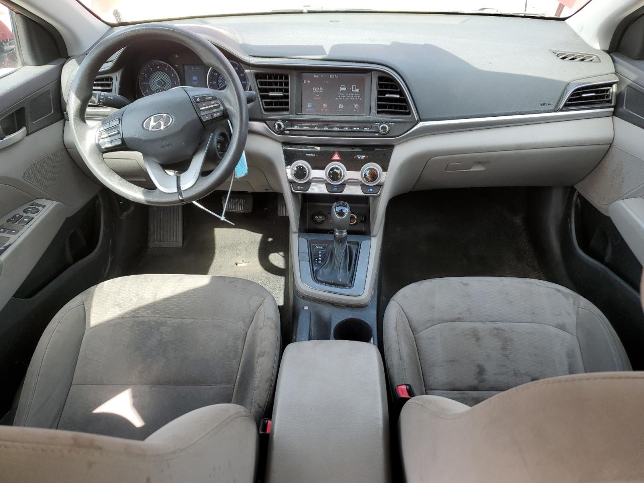 2019 Hyundai Elantra VIN 5NPD84LF3KH430919 Copart auction photo, front end damage thumbnail 8
