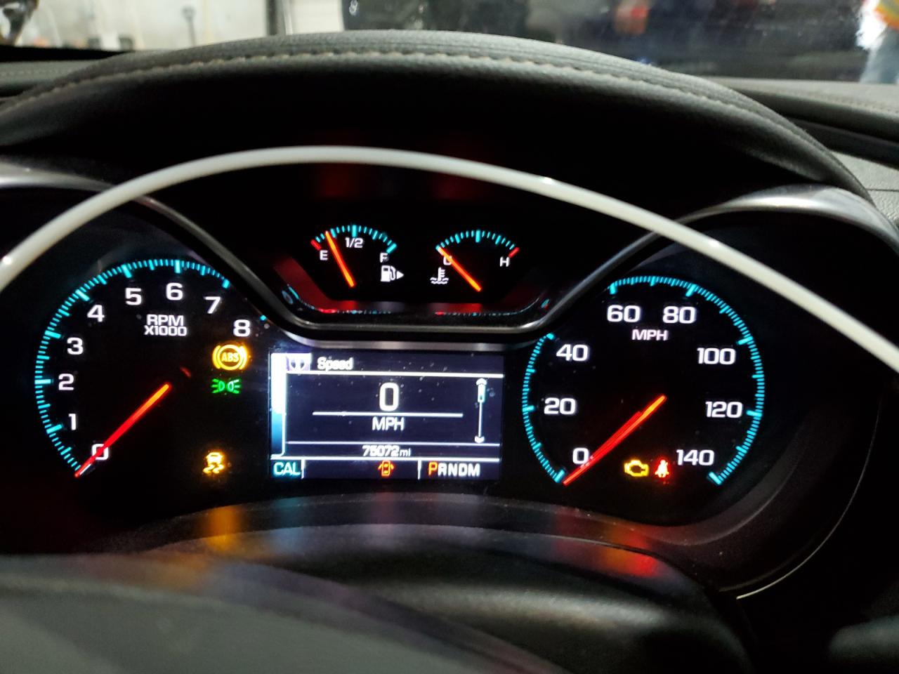 2017 Chevrolet Impala VIN 2G1105S37H9116718 Copart auction photo, front end / side damage thumbnail 9