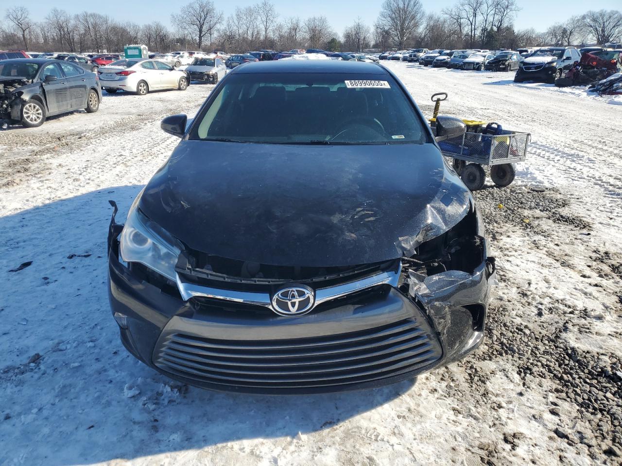 2017 Toyota Camry VIN 4T1BF1FK6HU289603 Copart auction photo, front end damage thumbnail 5