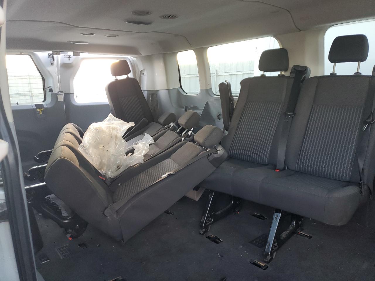 2017 Ford Transit VIN 1FBZX2YM2HKA52823 Copart auction photo, rear end / side damage thumbnail 11