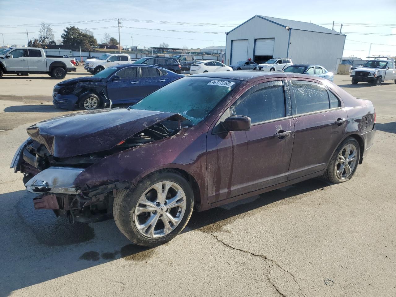 2012 Ford Fusion VIN 3FAHP0HA0CR248271