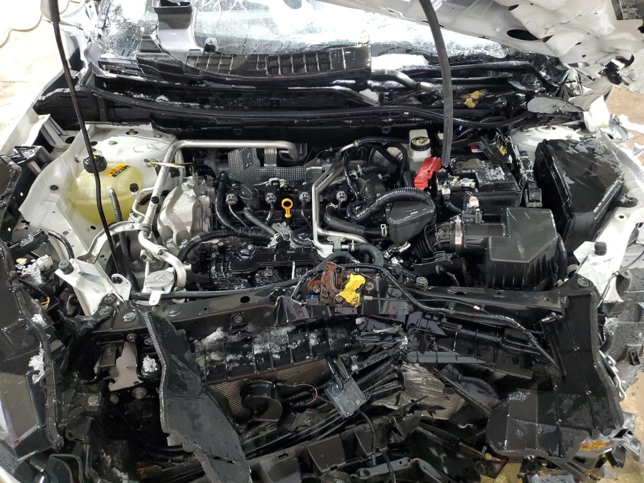 2021 Nissan Rogue VIN JN8AT3BB4MW226142 Copart auction photo, front end / side damage thumbnail 12
