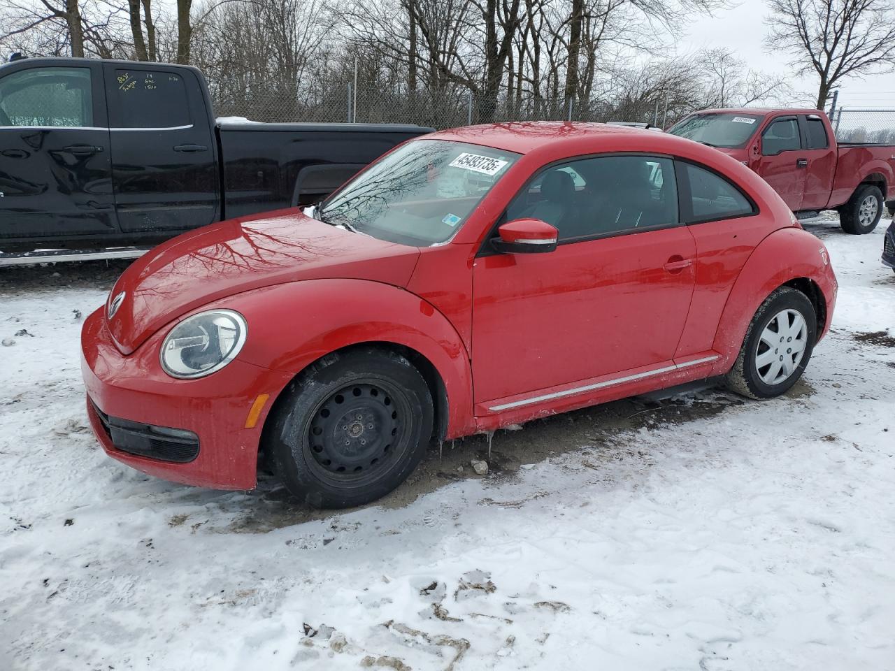 2012 Volkswagen Beetle VIN 3VWJX7AT9CM636464