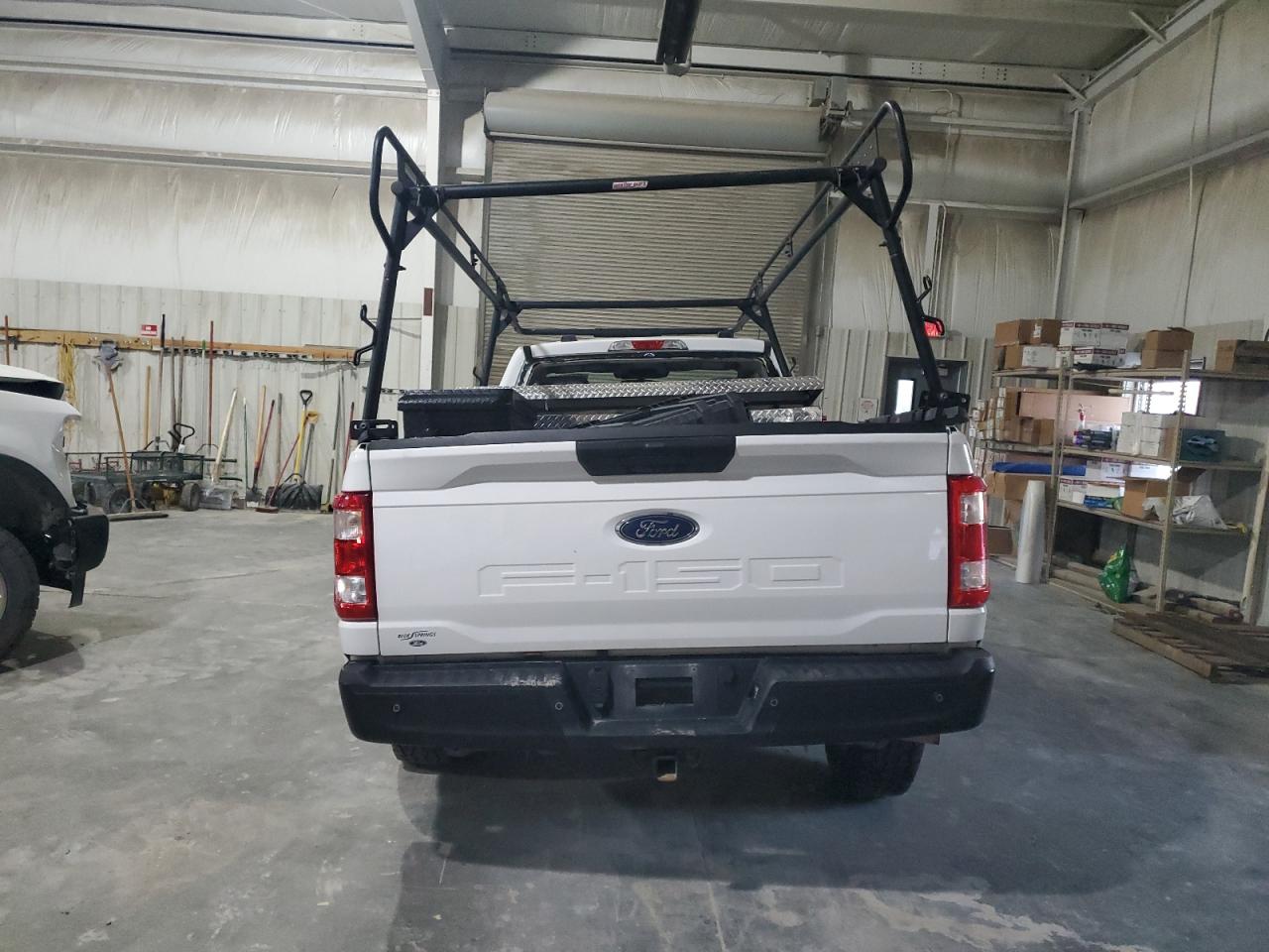 2021 Ford F-150 VIN 1FTMF1CB3MKF14406 Copart auction photo, front end / undercarriage damage thumbnail 6